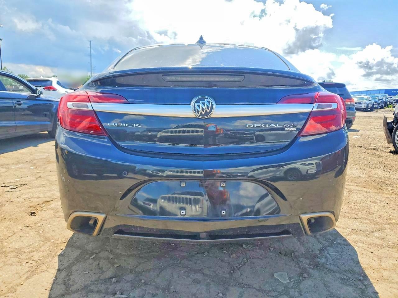 2015 Buick Regal Gs Black vin: 2G4GT5GX6F9172078