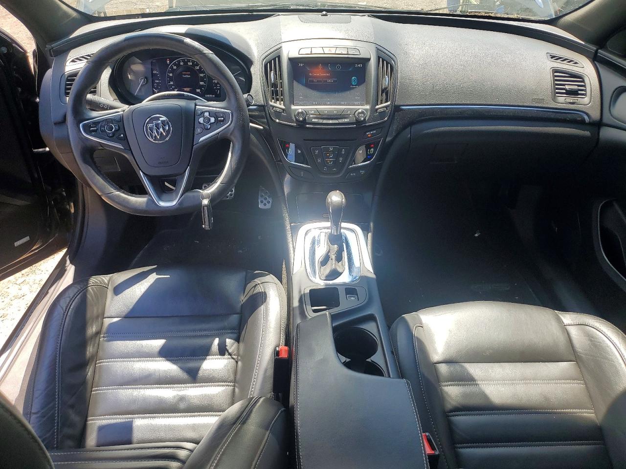 2015 Buick Regal Gs Black vin: 2G4GT5GX6F9172078