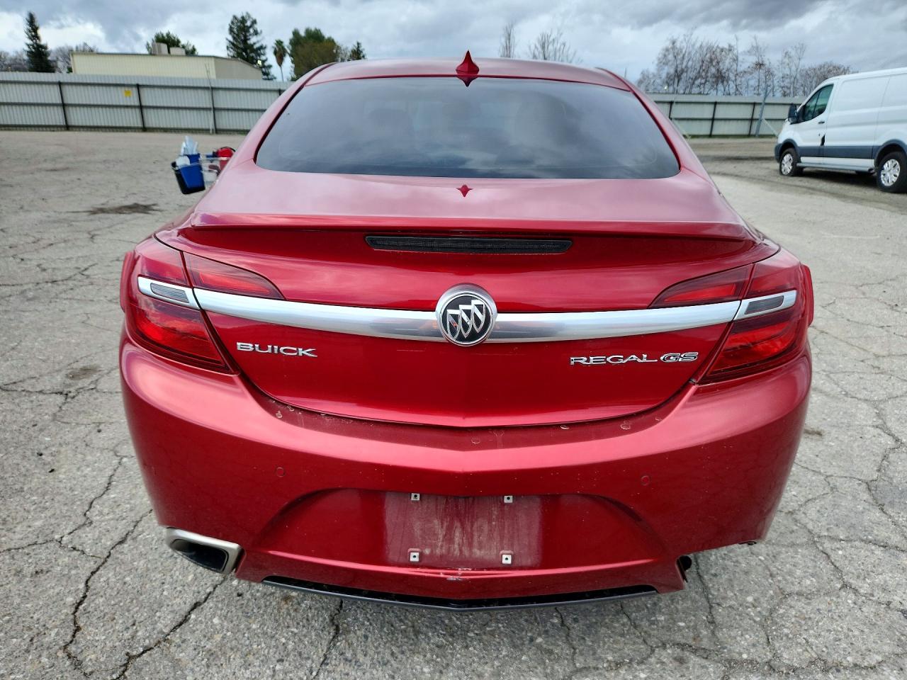 2015 Buick Regal Gs Red vin: 2G4GT5GX6F9265957