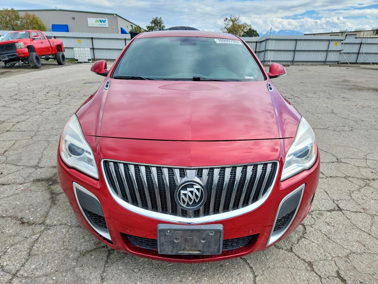2015 Buick Regal Gs Red vin: 2G4GT5GX6F9265957