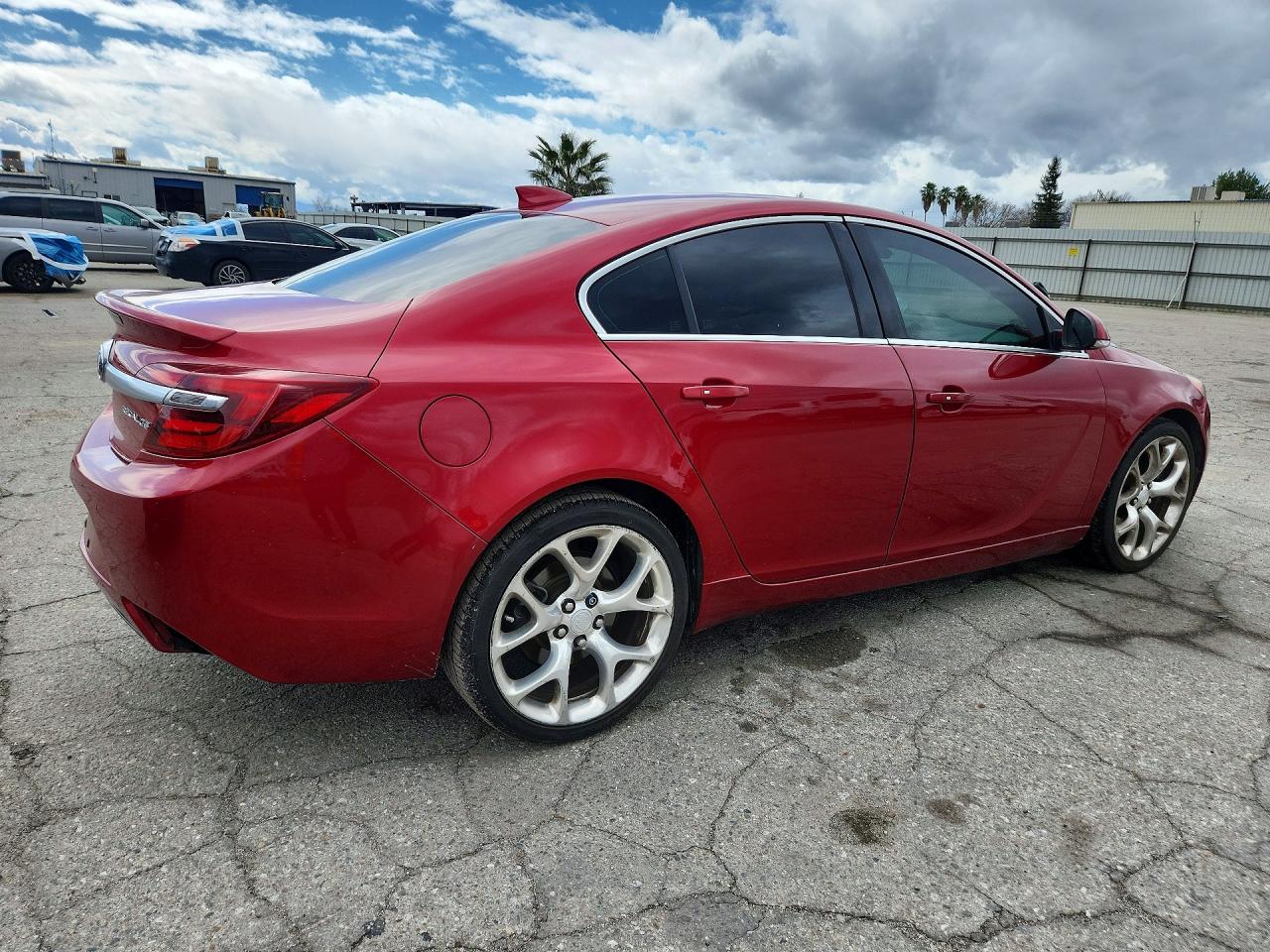 2015 Buick Regal Gs Red vin: 2G4GT5GX6F9265957