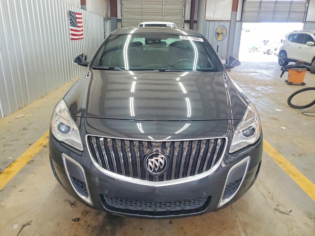 2015 Buick Regal Gs Charcoal vin: 2G4GT5GX7F9209641
