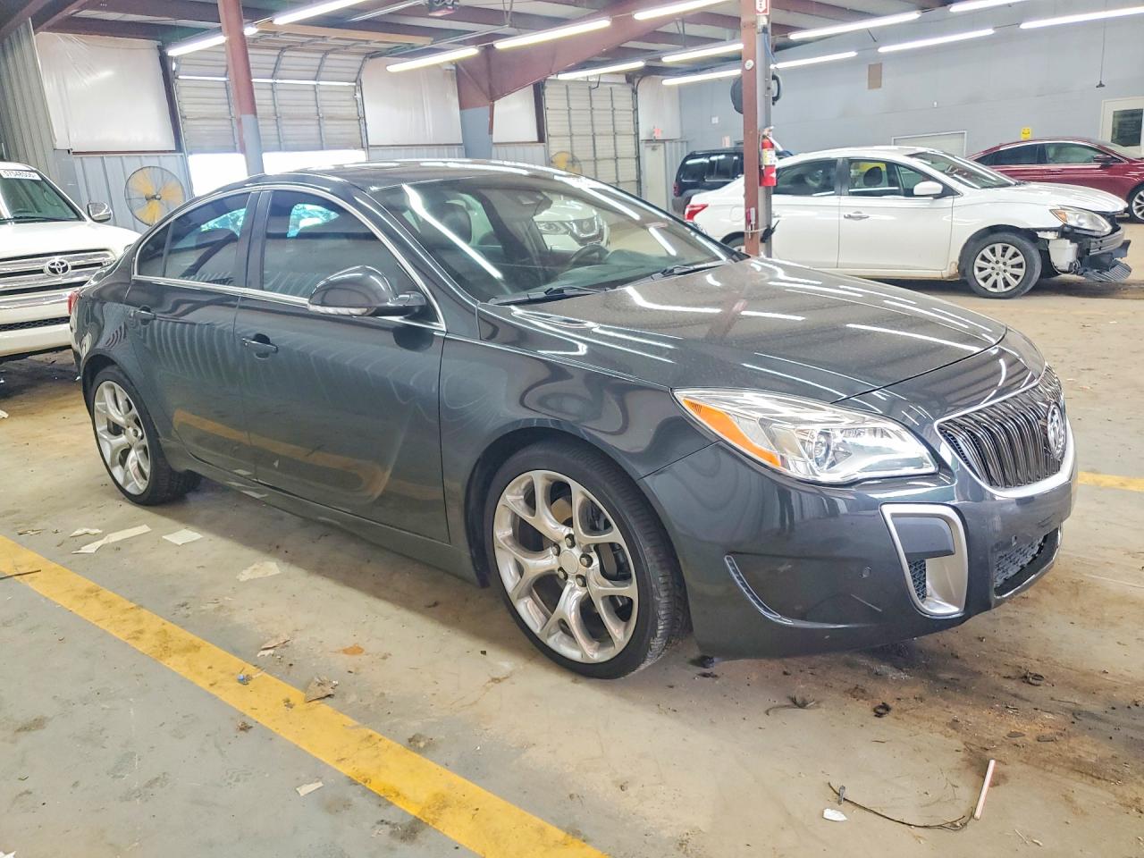 2015 Buick Regal Gs Charcoal vin: 2G4GT5GX7F9209641