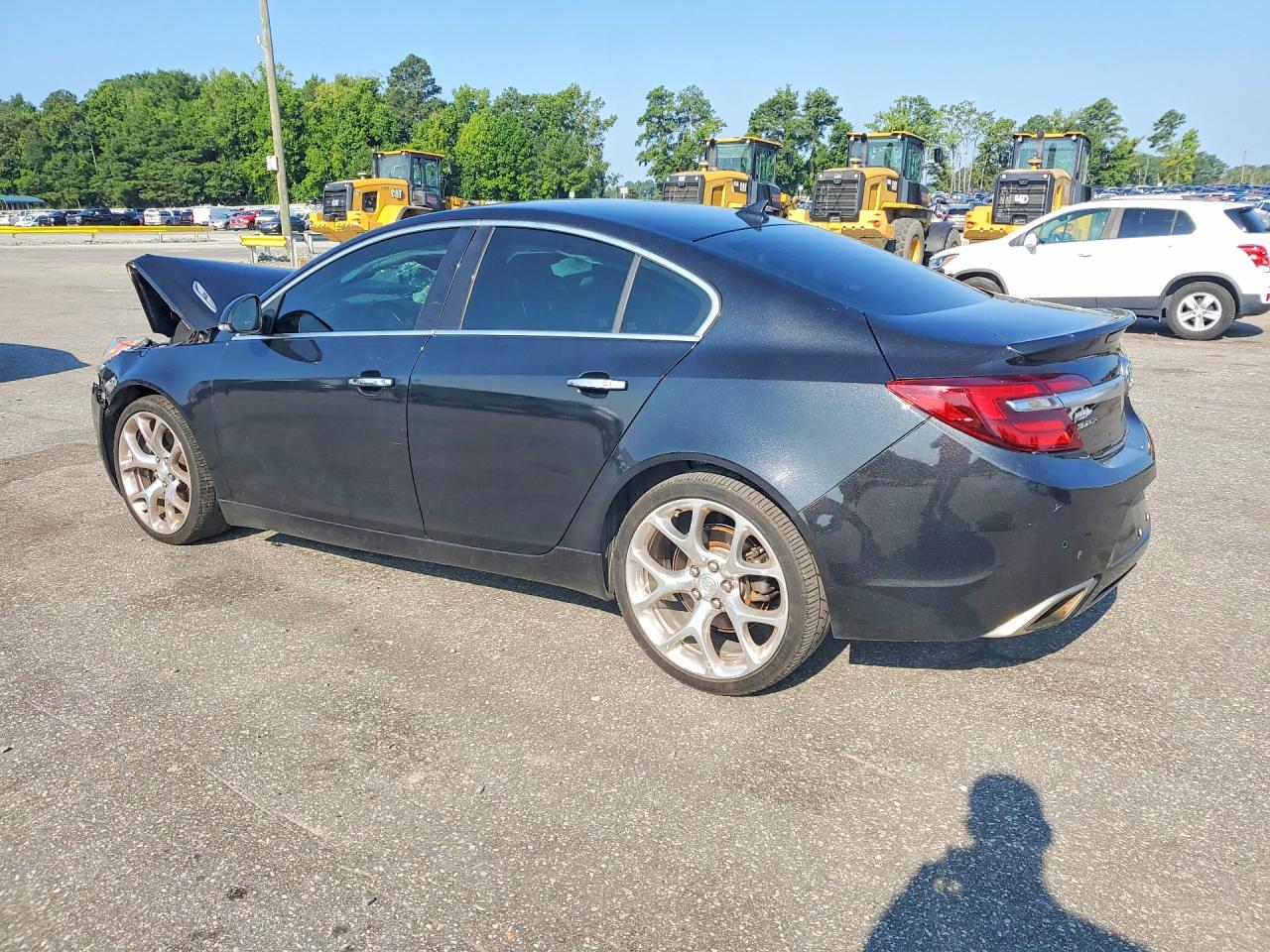 2014 Buick Regal Gs Черный vin: 2G4GT5GX8E9305082