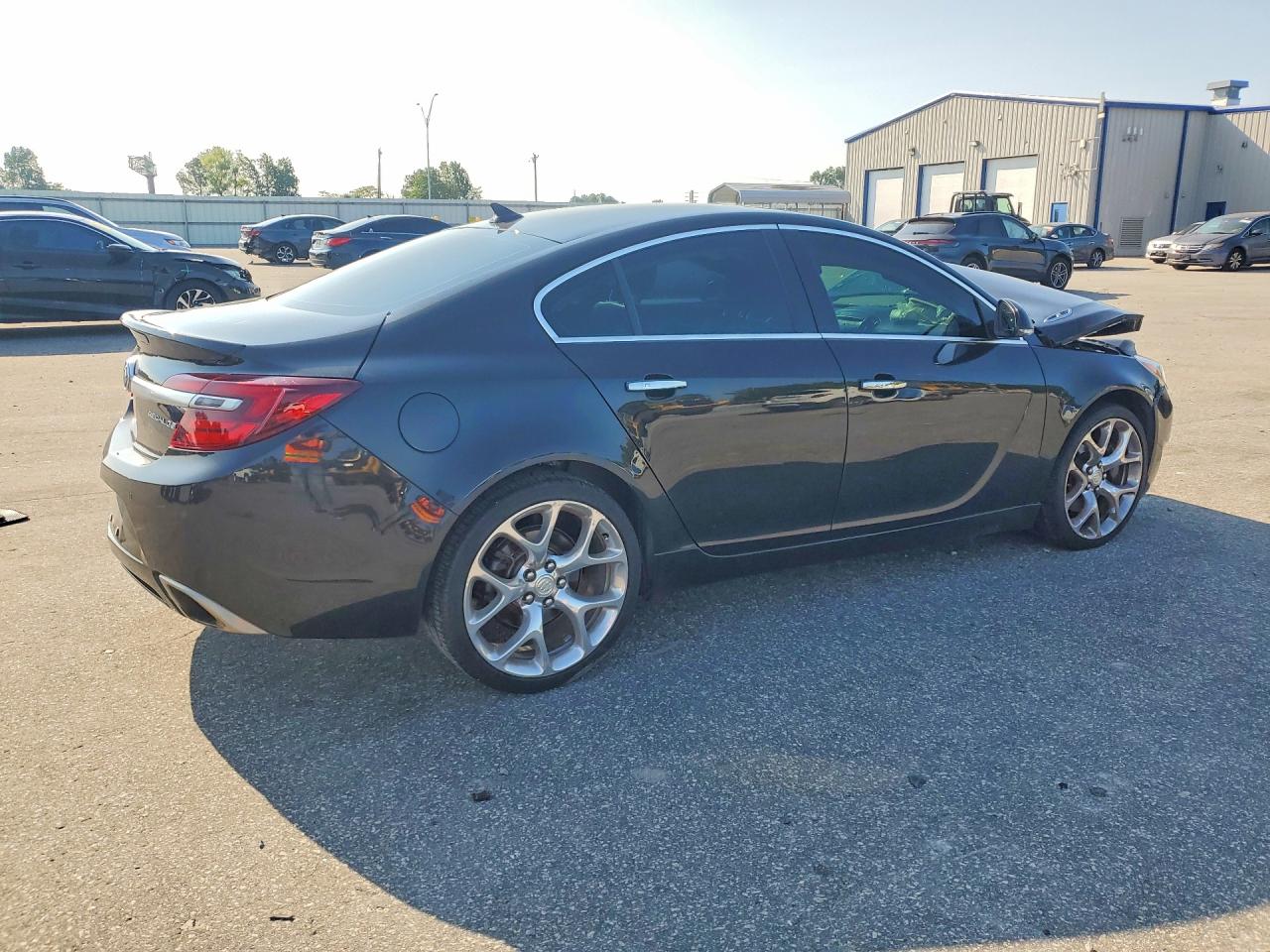 2014 Buick Regal Gs Черный vin: 2G4GT5GX8E9305082