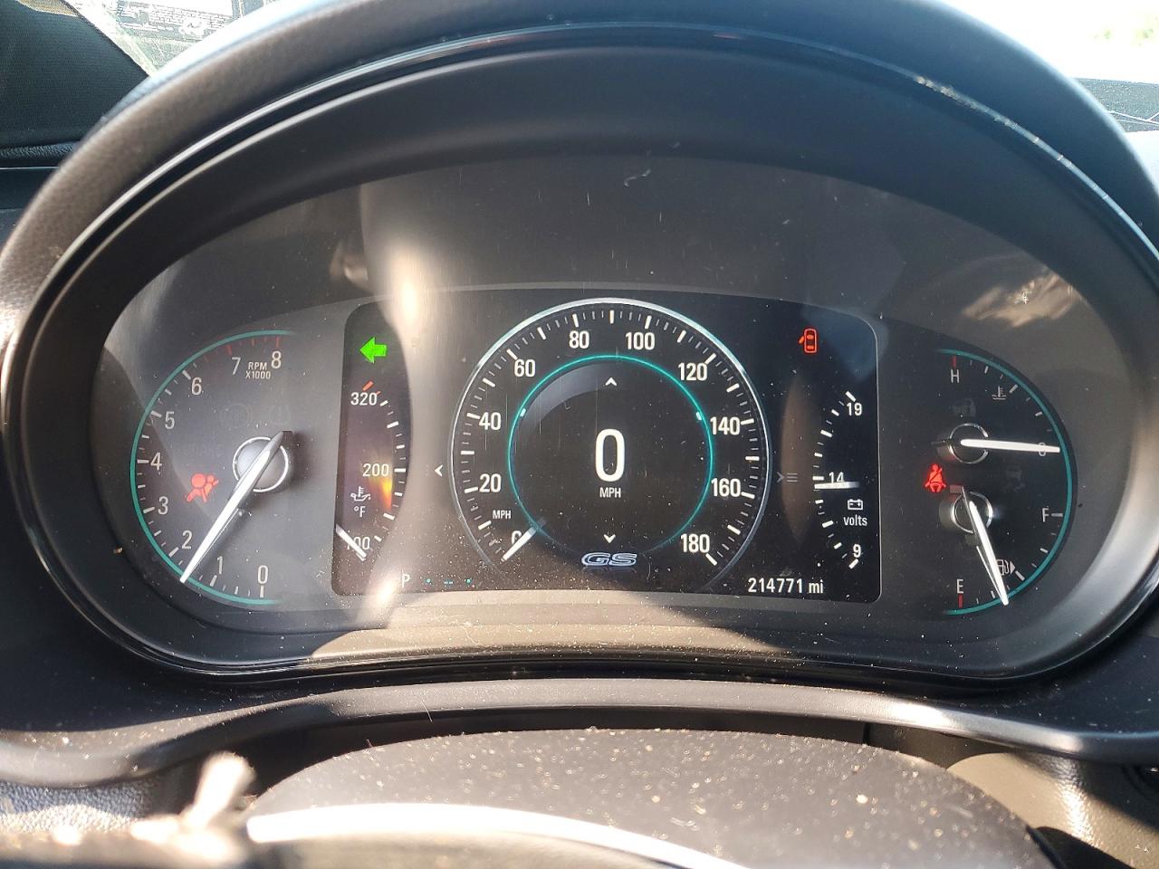 2014 Buick Regal Gs Черный vin: 2G4GT5GX8E9305082