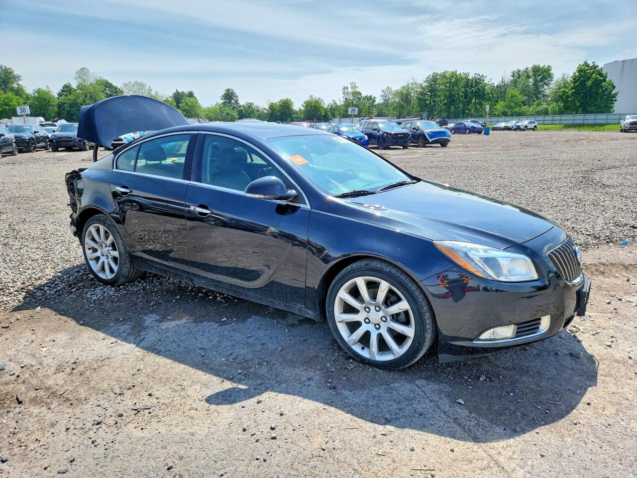 2012 Buick Regal Premium Black vin: 2G4GU5GV2C9142728