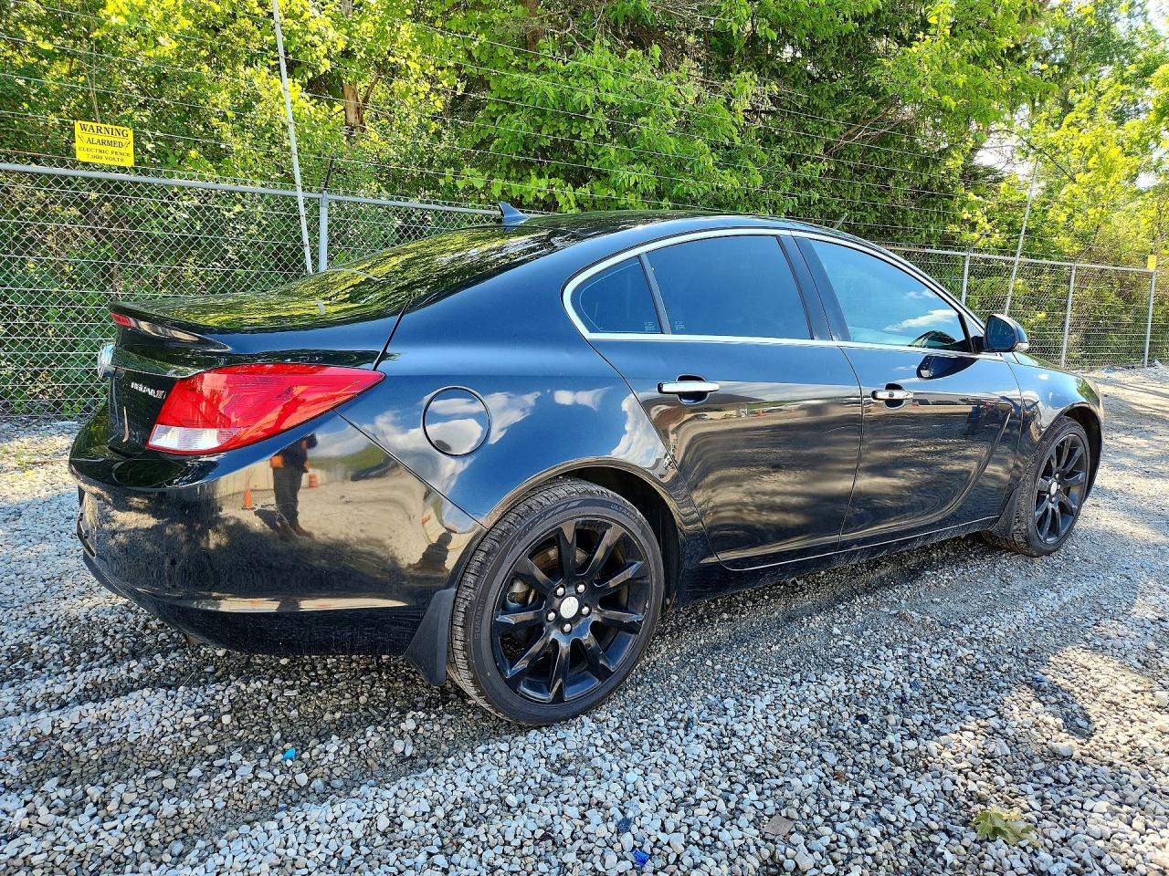2012 Buick Regal Premium Black vin: 2G4GU5GV3C9161370