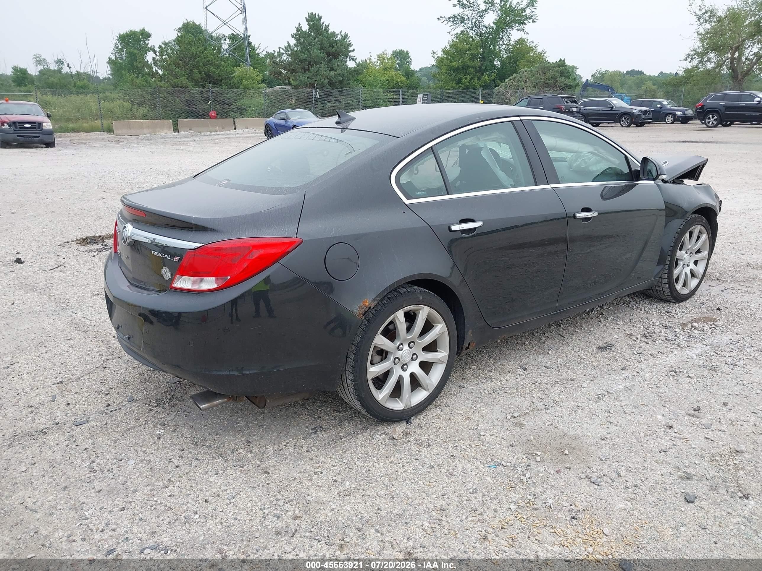 2013 Buick Regal Turbo - Premium 3 Black vin: 2G4GU5GV3D9139743