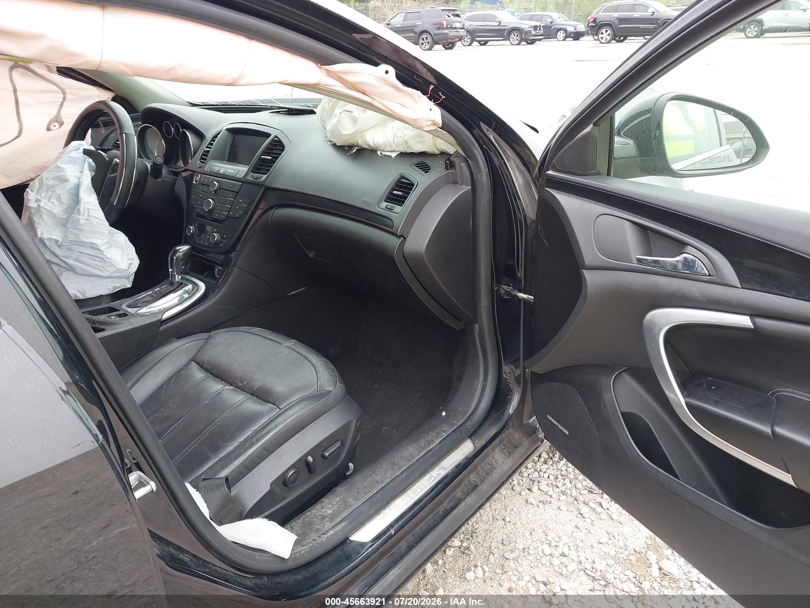 2013 Buick Regal Turbo - Premium 3 Black vin: 2G4GU5GV3D9139743