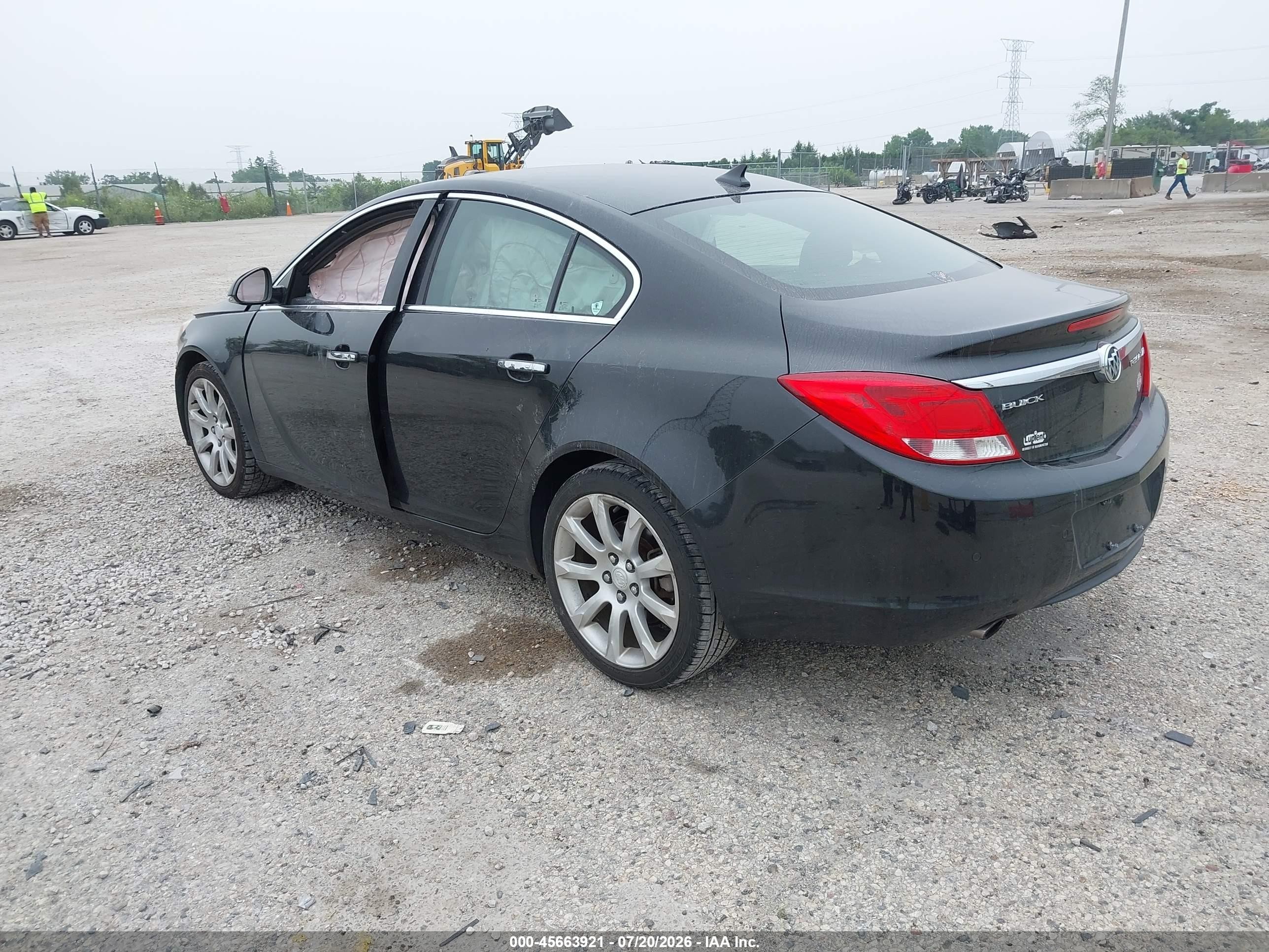 2013 Buick Regal Turbo - Premium 3 Black vin: 2G4GU5GV3D9139743