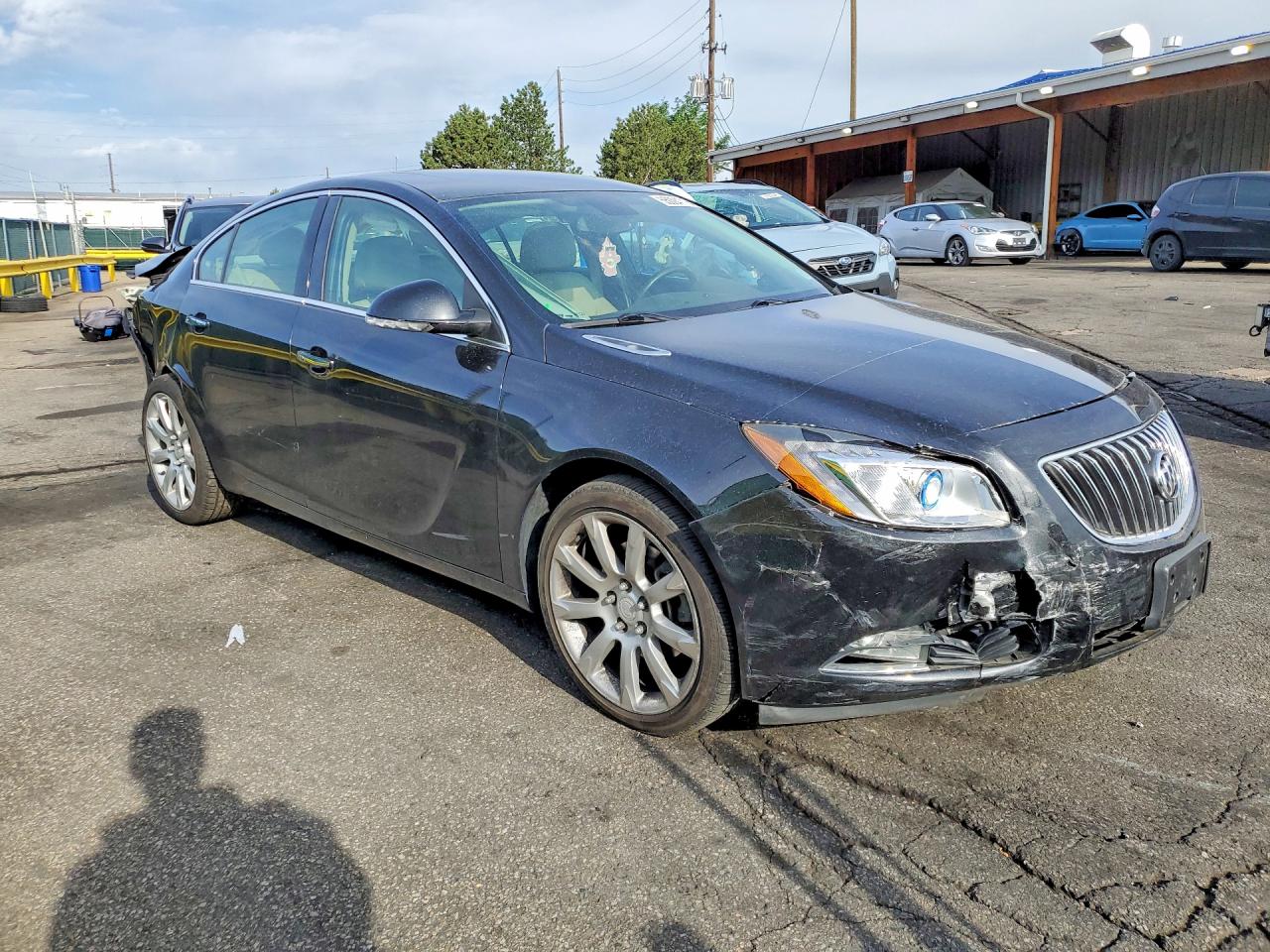 2013 Buick Regal Premium Black vin: 2G4GU5GV6D9128400