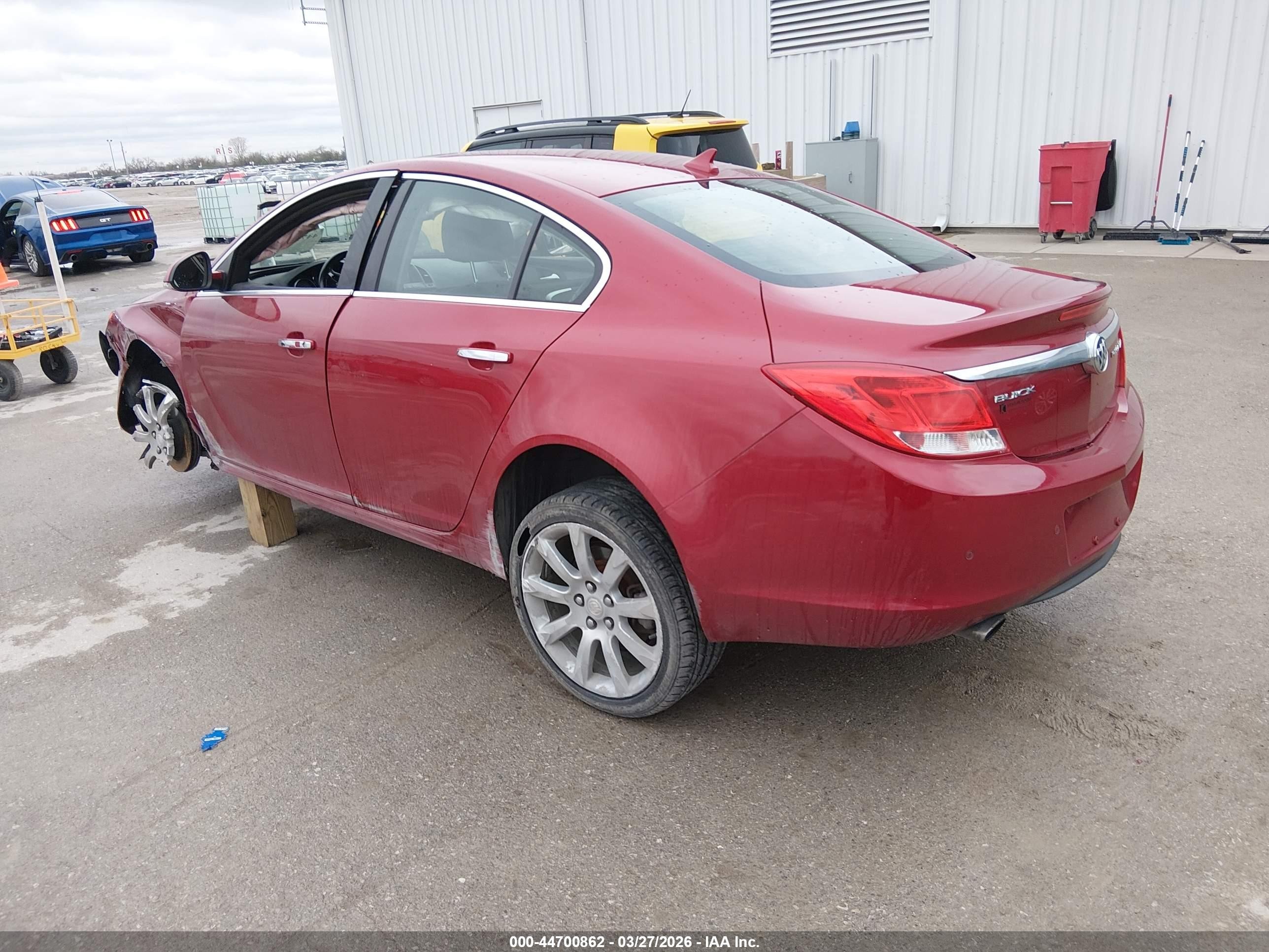 2012 Buick Regal Turbo - Premium 3 Red vin: 2G4GU5GV7C9195151
