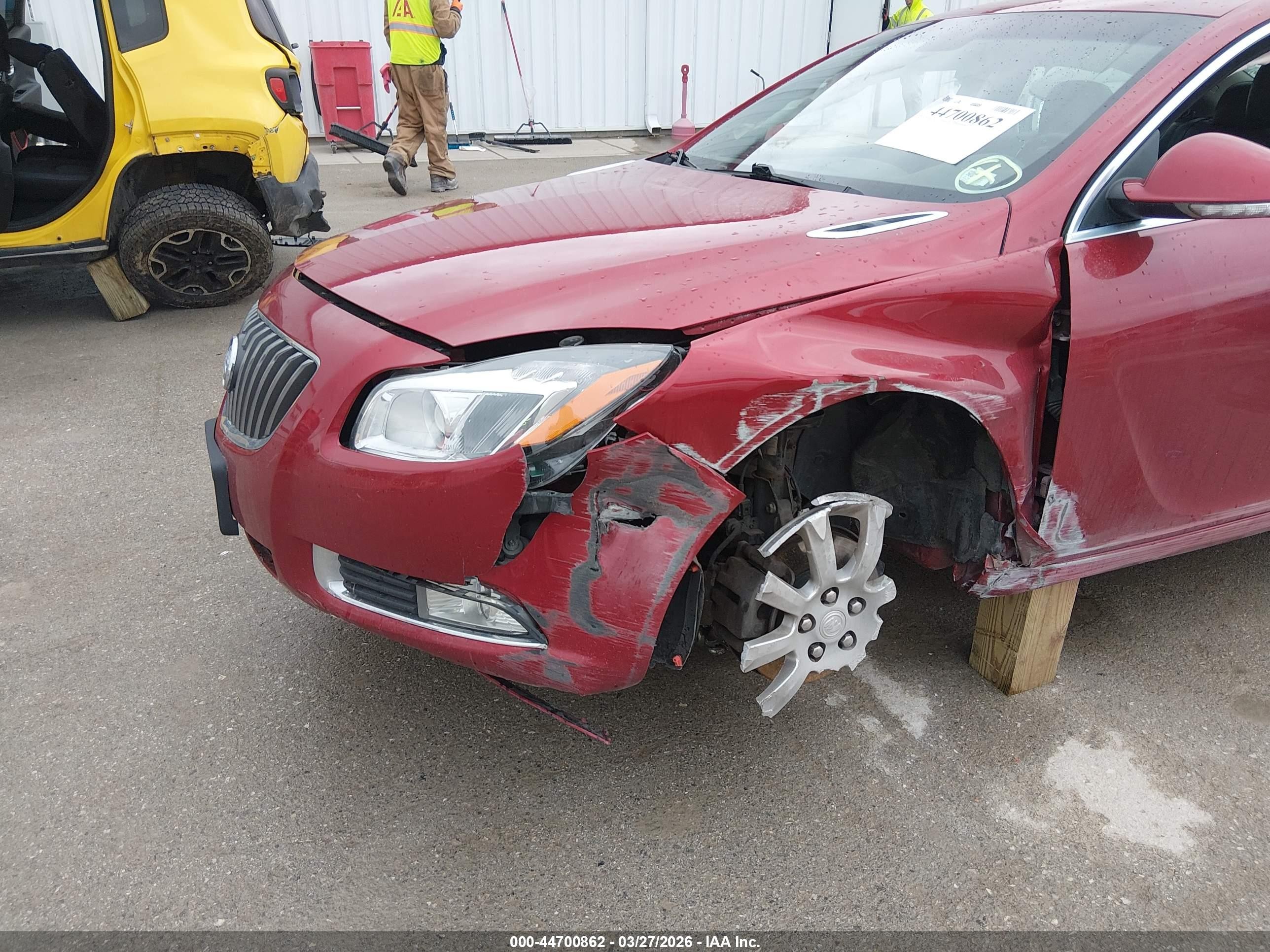 2012 Buick Regal Turbo - Premium 3 Red vin: 2G4GU5GV7C9195151