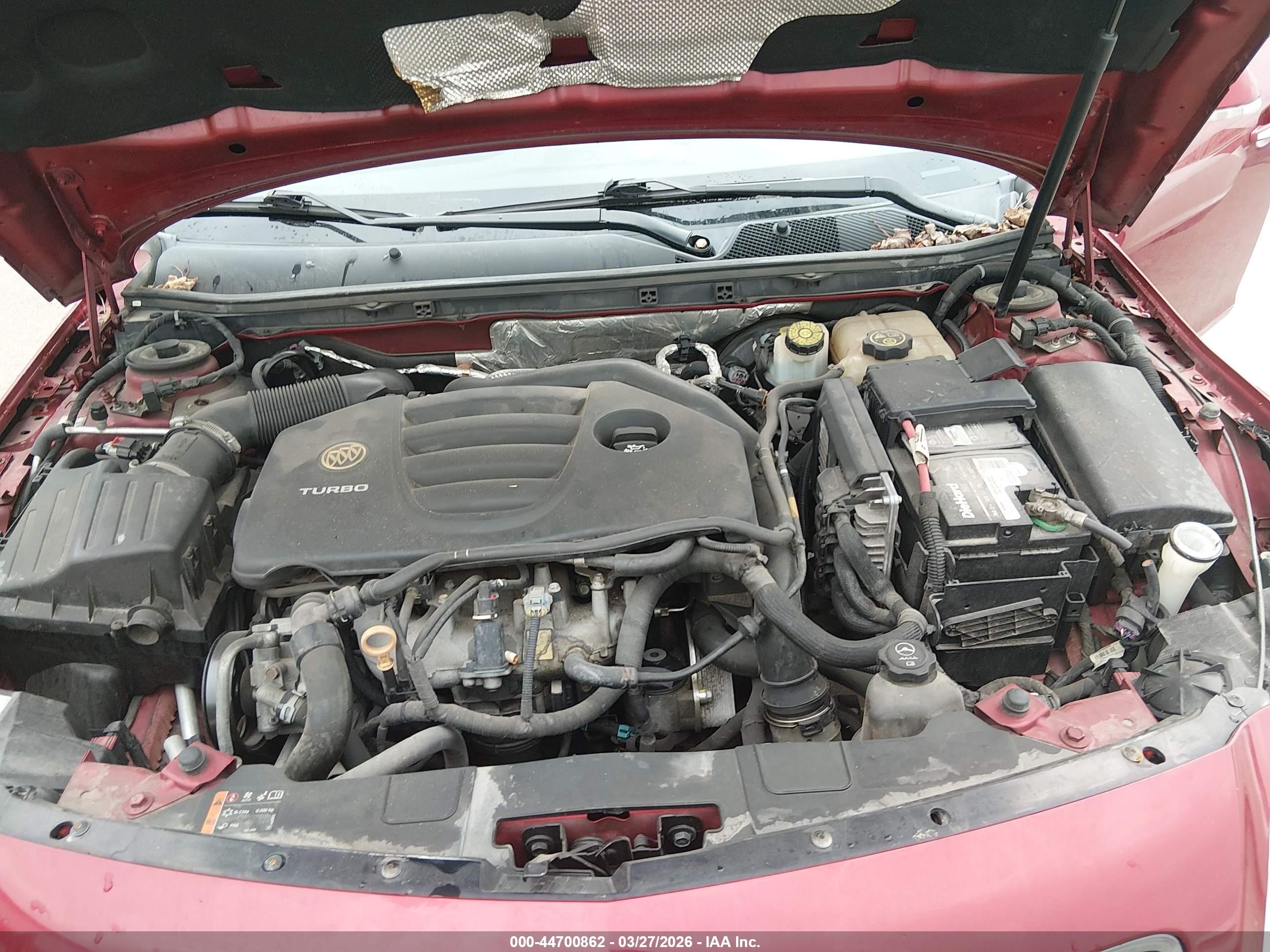 2012 Buick Regal Turbo - Premium 3 Red vin: 2G4GU5GV7C9195151