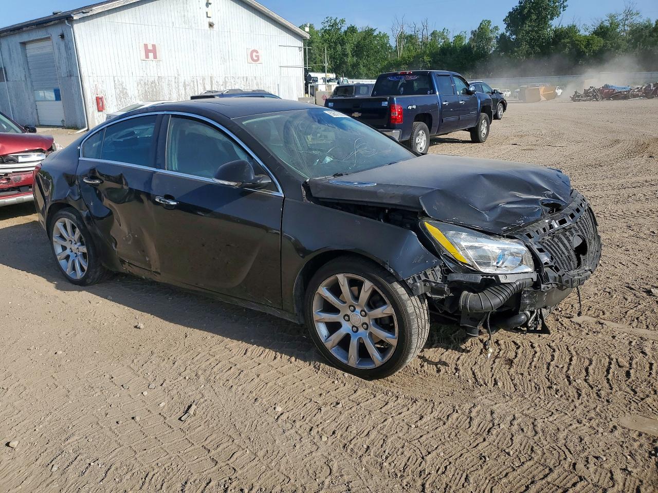 2012 Buick Regal Premium Black vin: 2G4GU5GV7C9213163