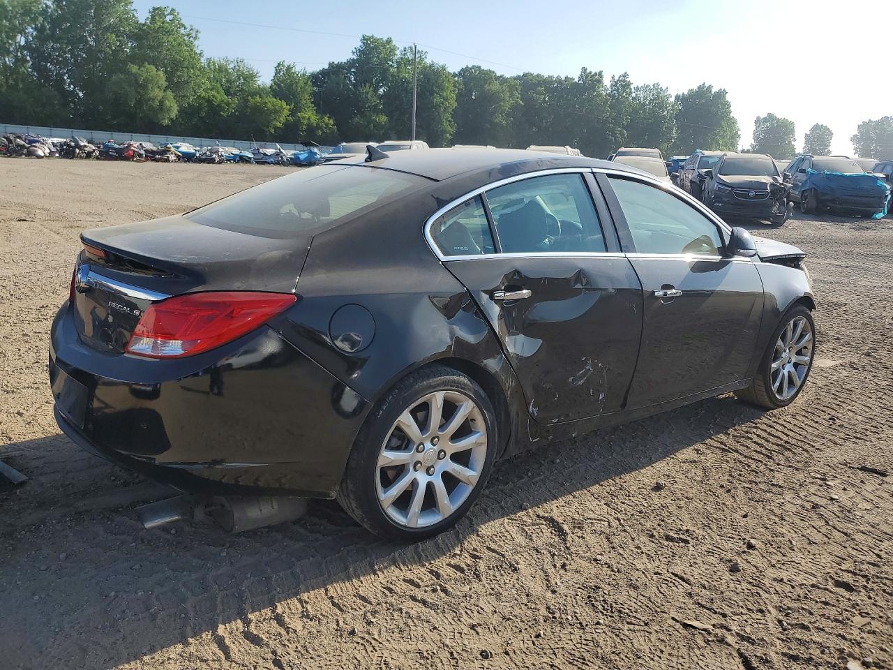 2012 Buick Regal Premium Black vin: 2G4GU5GV7C9213163