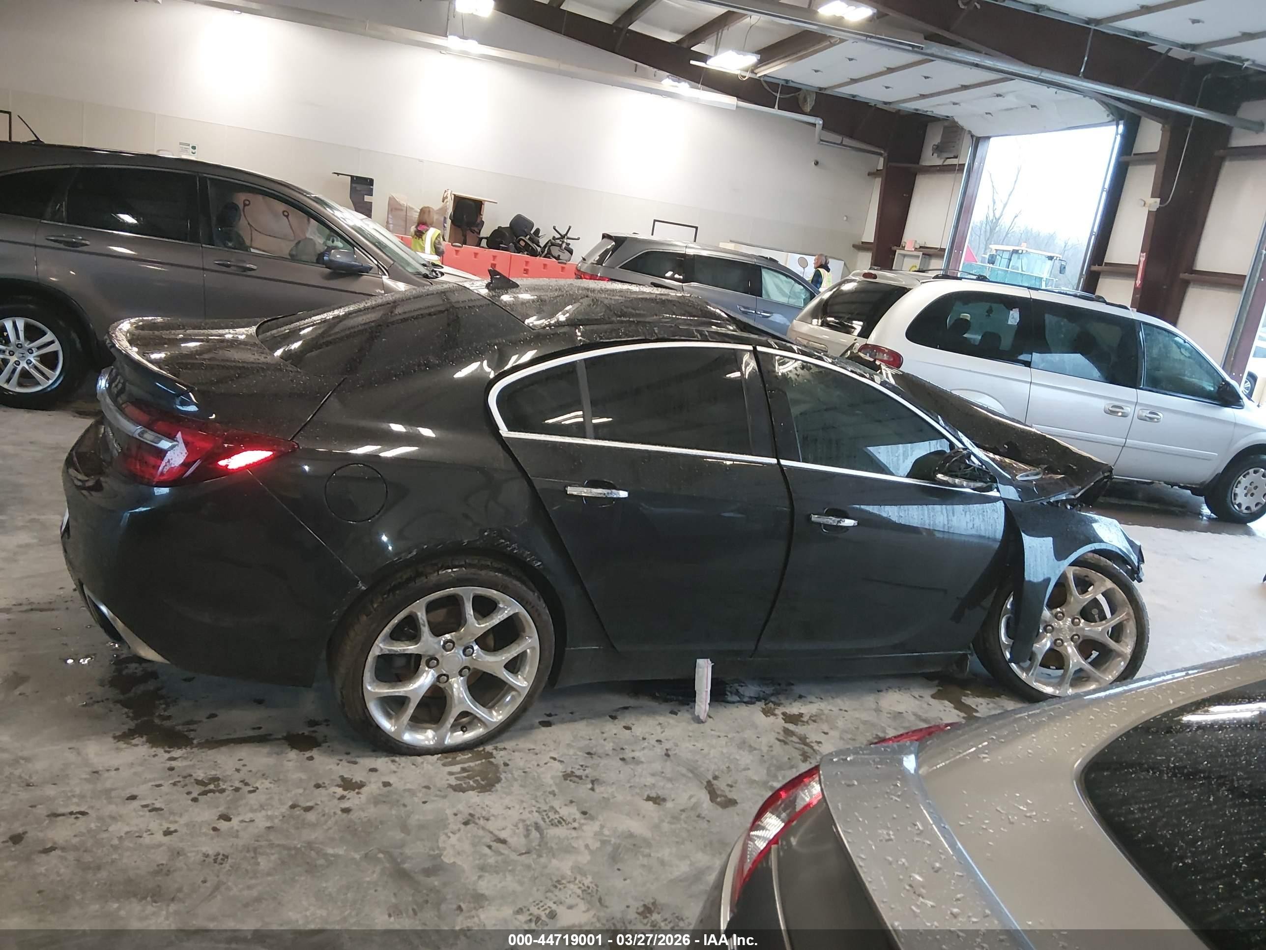 2014 Buick Regal Gs Black vin: 2G4GU5GX0E9229287