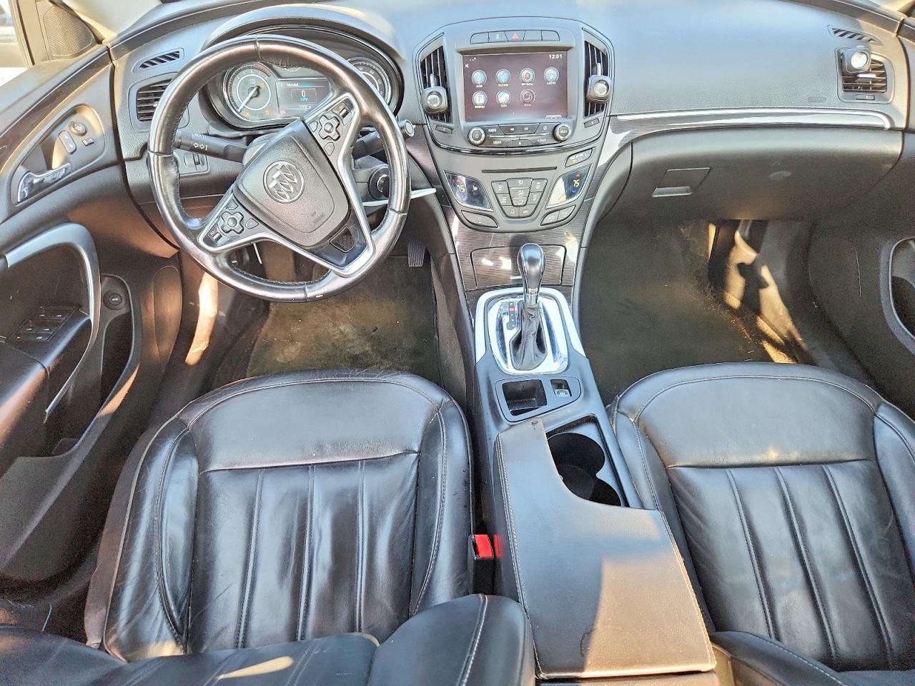 2015 Buick Regal Black vin: 2G4GV5EK3F9190653
