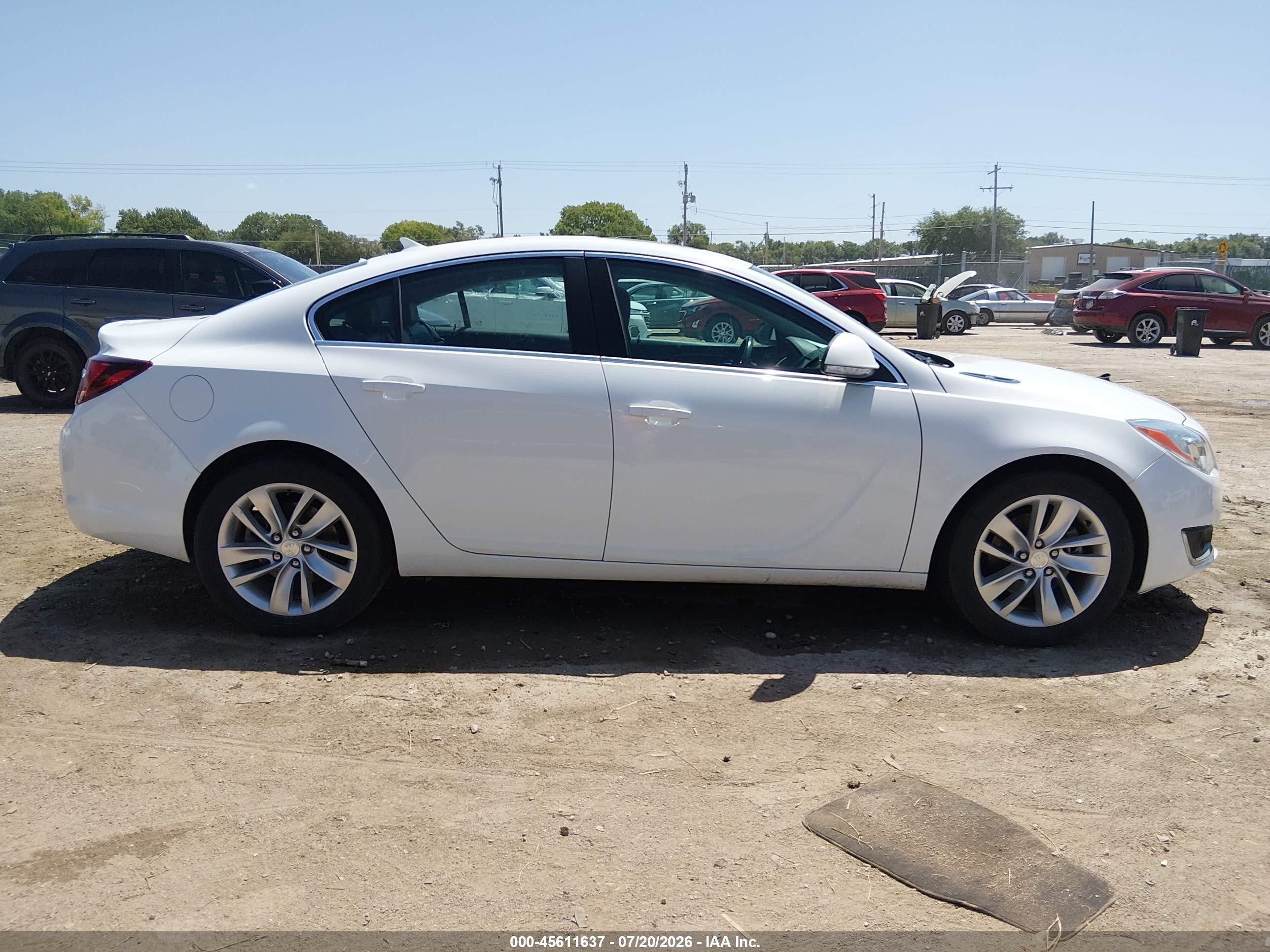 2014 Buick Regal 1fl White vin: 2G4GV5EK4E9314783
