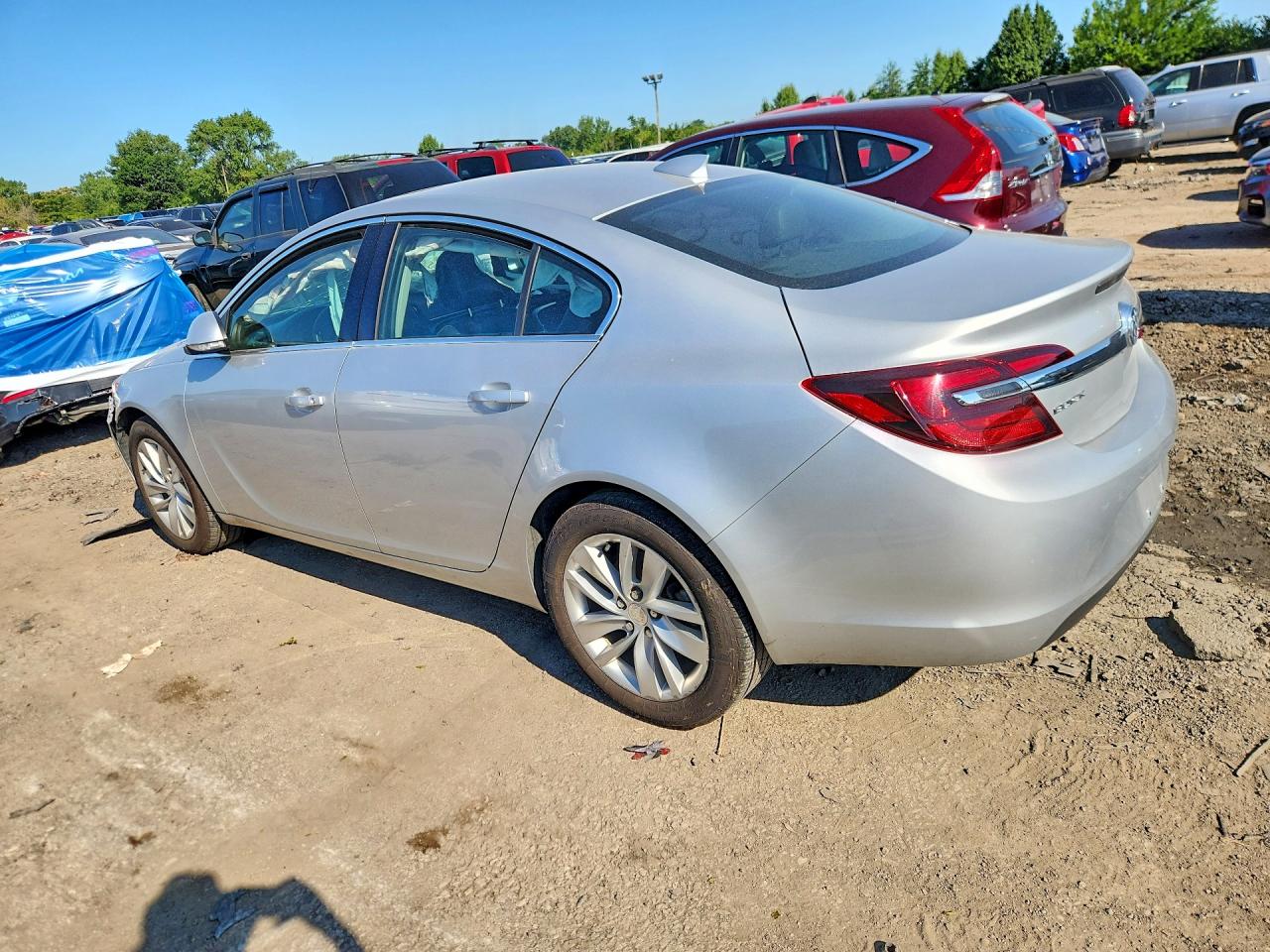 2015 Buick Regal Silver vin: 2G4GV5EK8F9196836