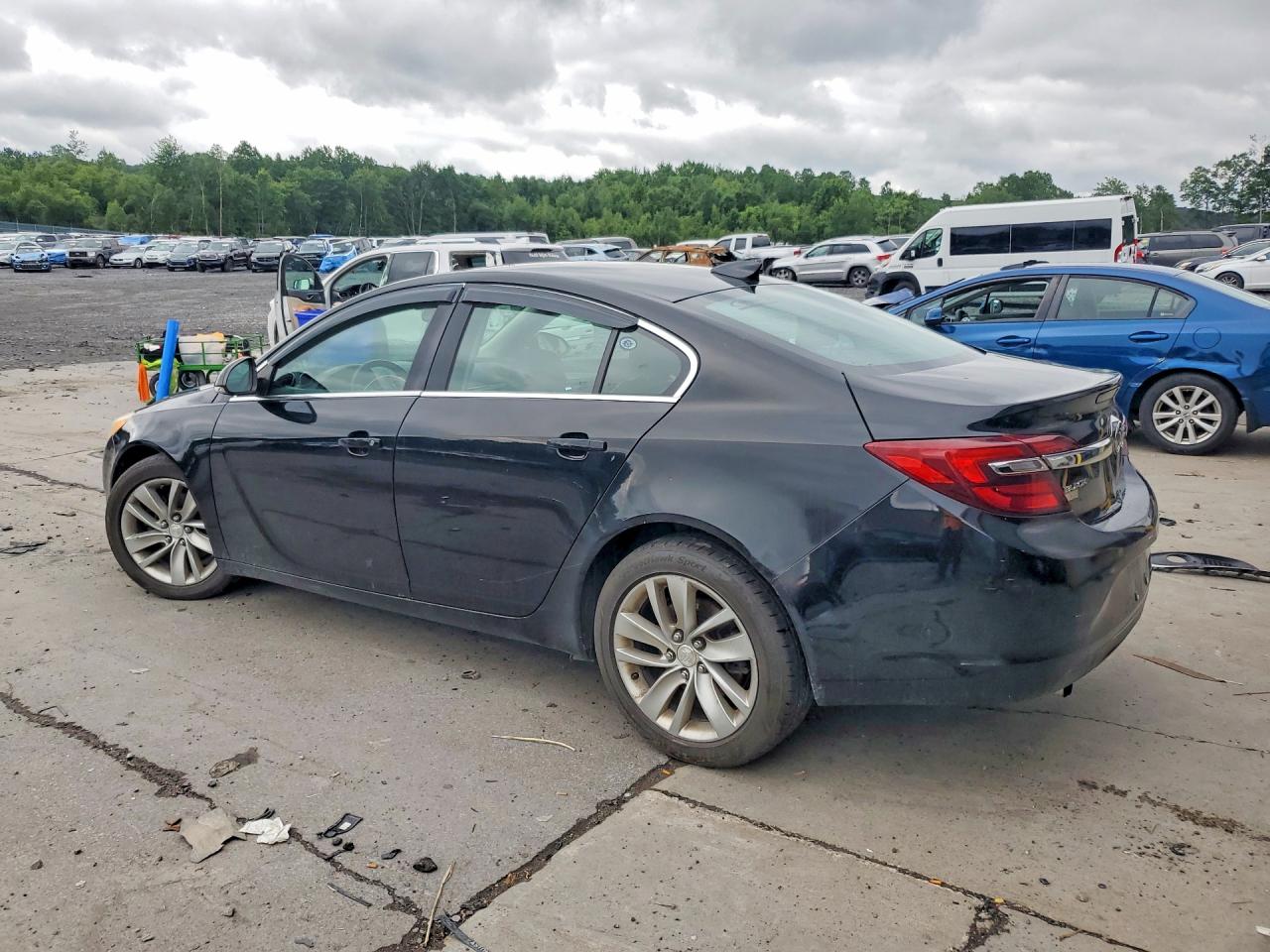 2015 Buick Regal Black vin: 2G4GV5EKXF9161652