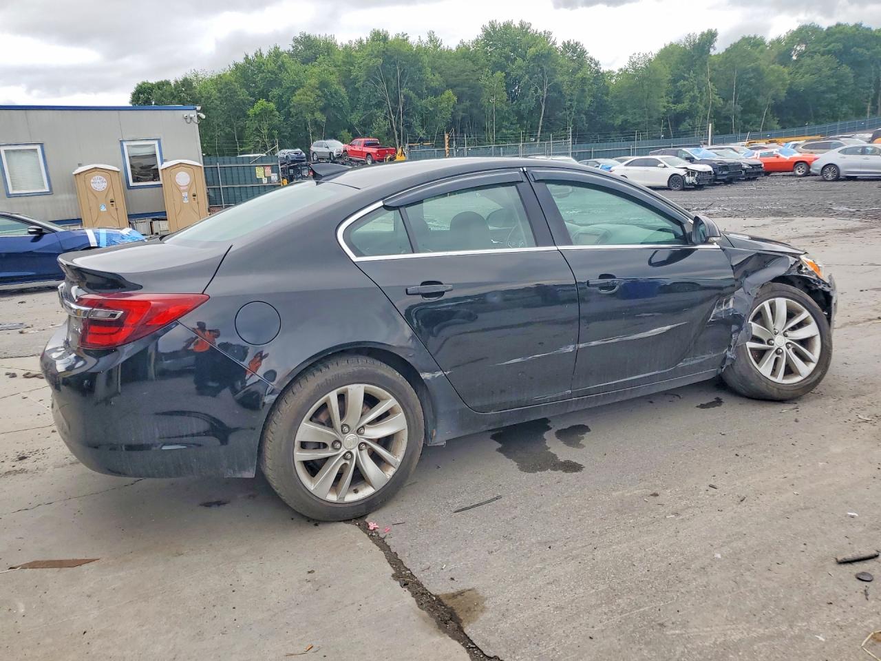 2015 Buick Regal Black vin: 2G4GV5EKXF9161652