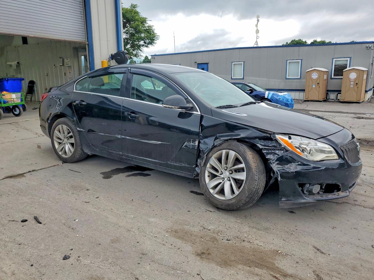 2015 Buick Regal Black vin: 2G4GV5EKXF9161652