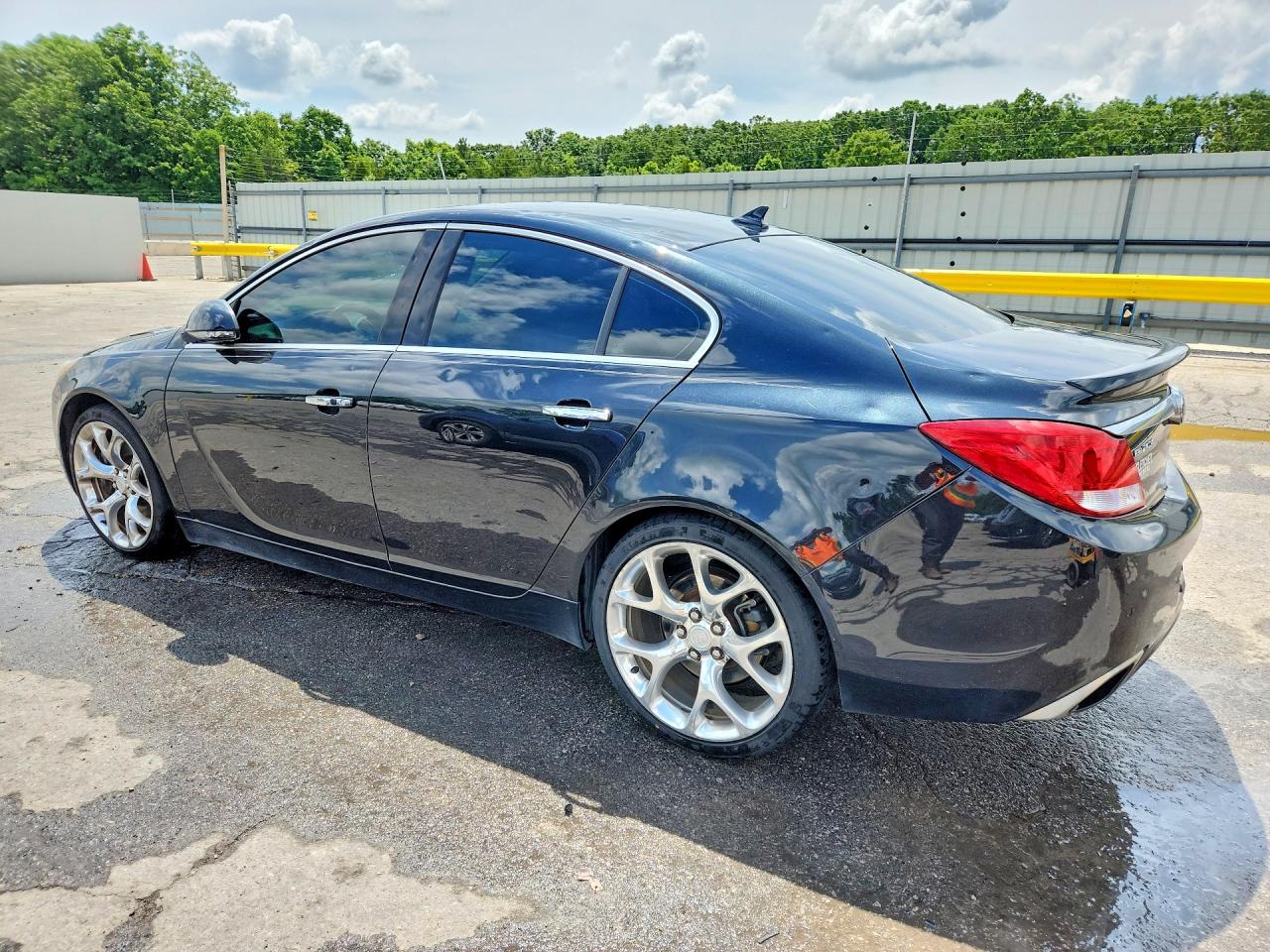 2012 Buick Regal Gs Угольный vin: 2G4GV5GV0C9133247