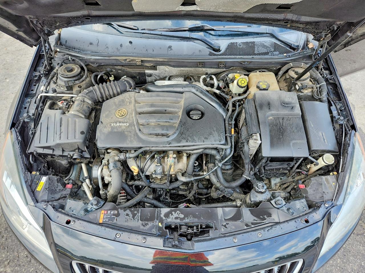 2012 Buick Regal Gs Угольный vin: 2G4GV5GV0C9133247