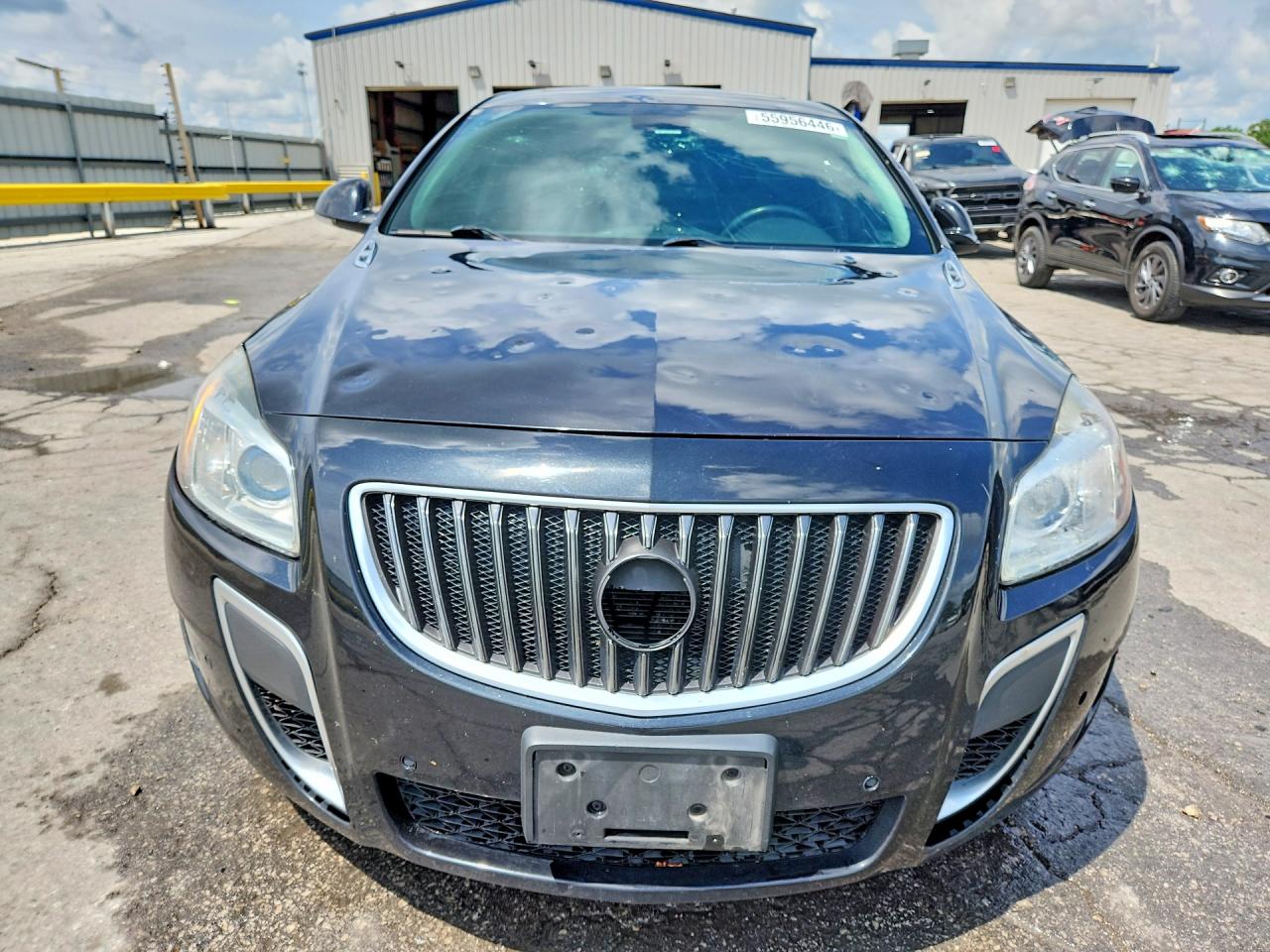 2012 Buick Regal Gs Угольный vin: 2G4GV5GV0C9133247
