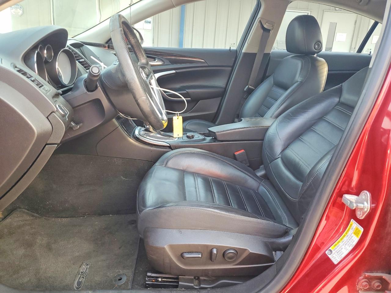 2013 Buick Regal Gs Red vin: 2G4GV5GV0D9168694