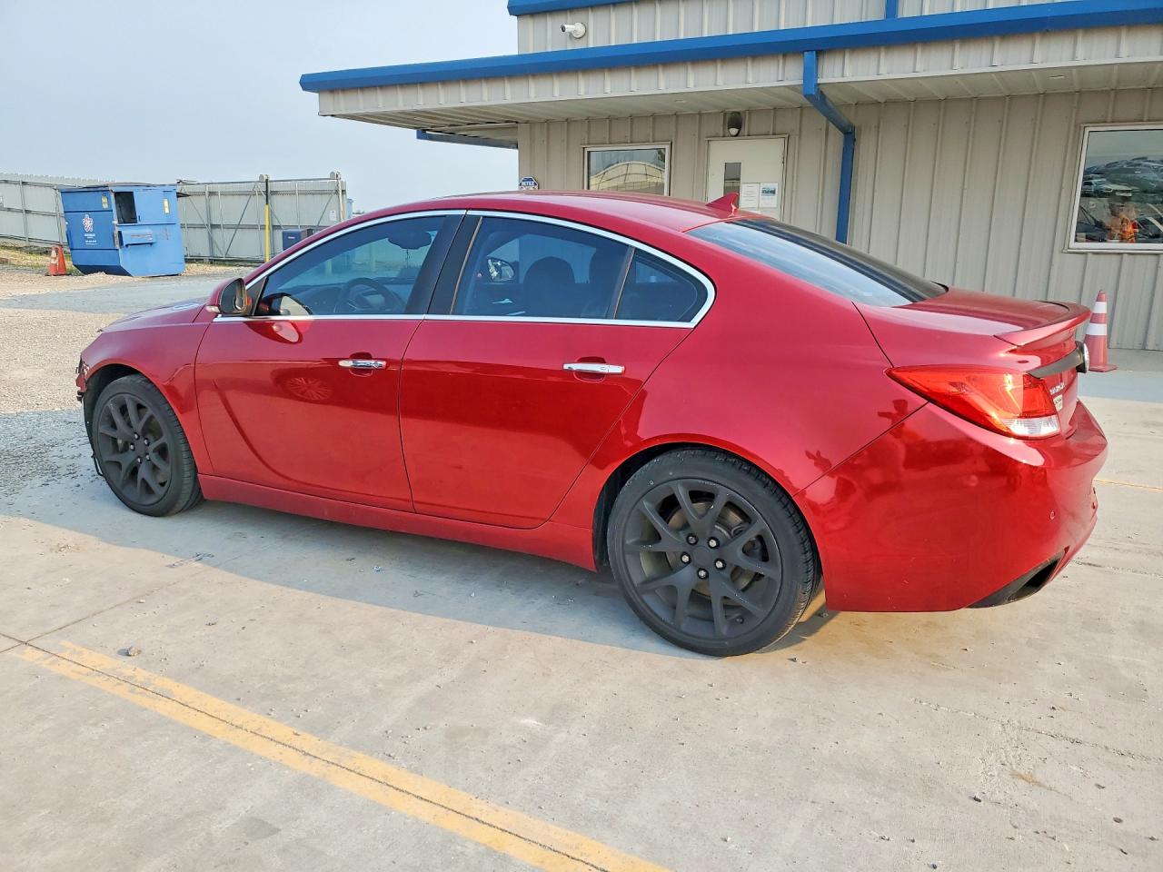 2013 Buick Regal Gs Red vin: 2G4GV5GV0D9168694