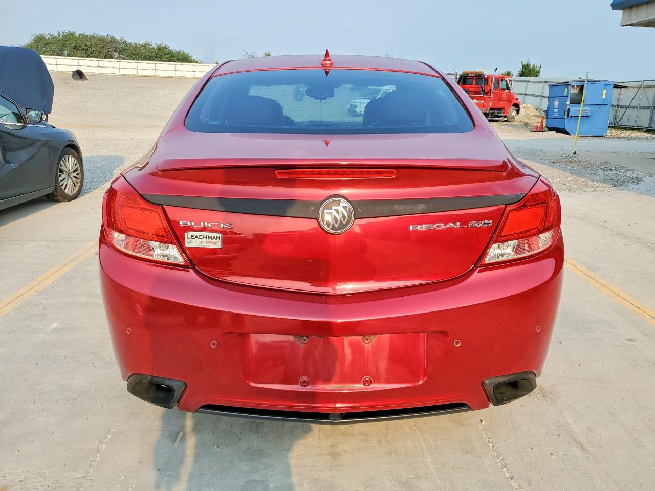 2013 Buick Regal Gs Red vin: 2G4GV5GV0D9168694