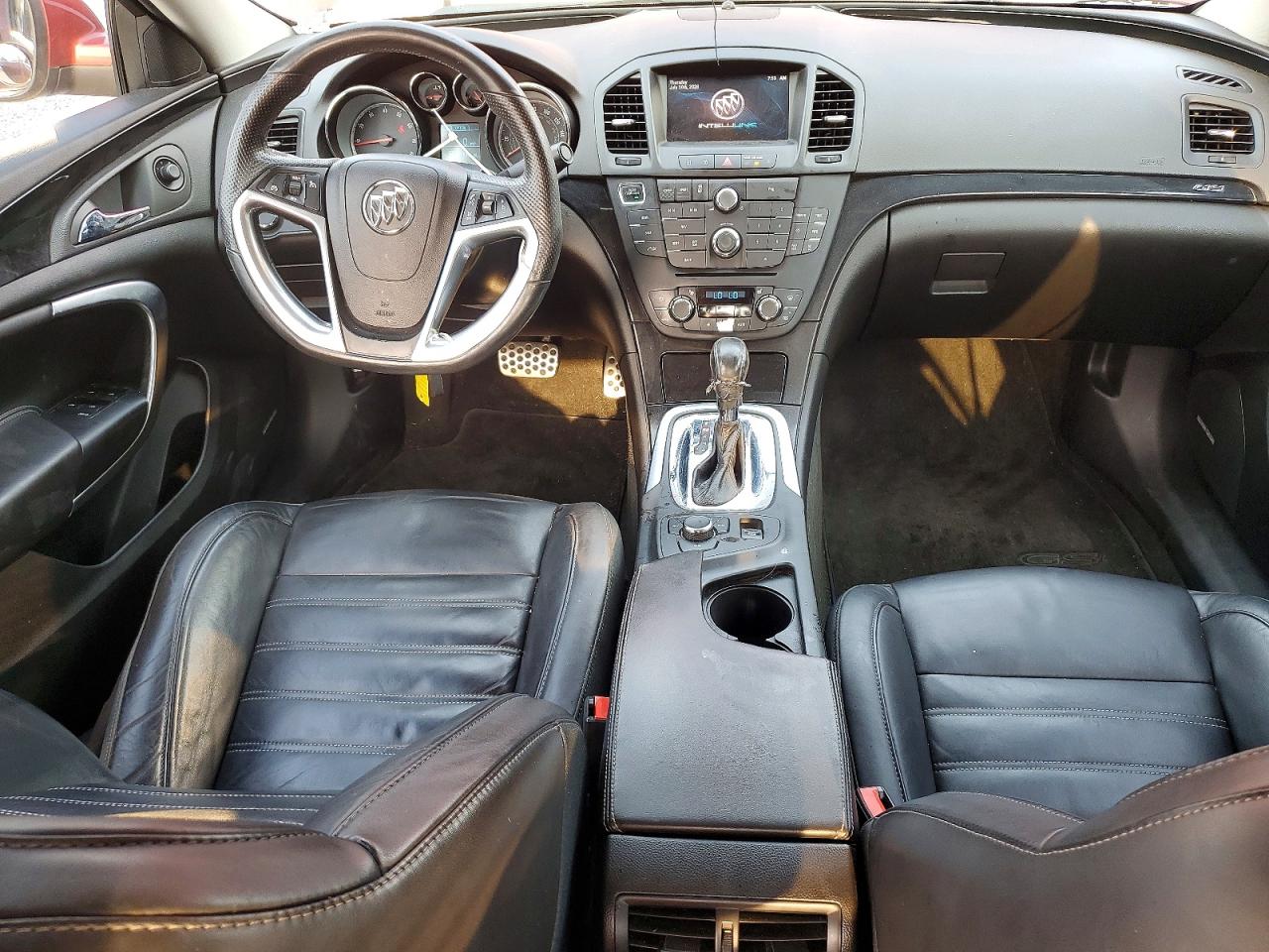 2013 Buick Regal Gs Red vin: 2G4GV5GV0D9168694