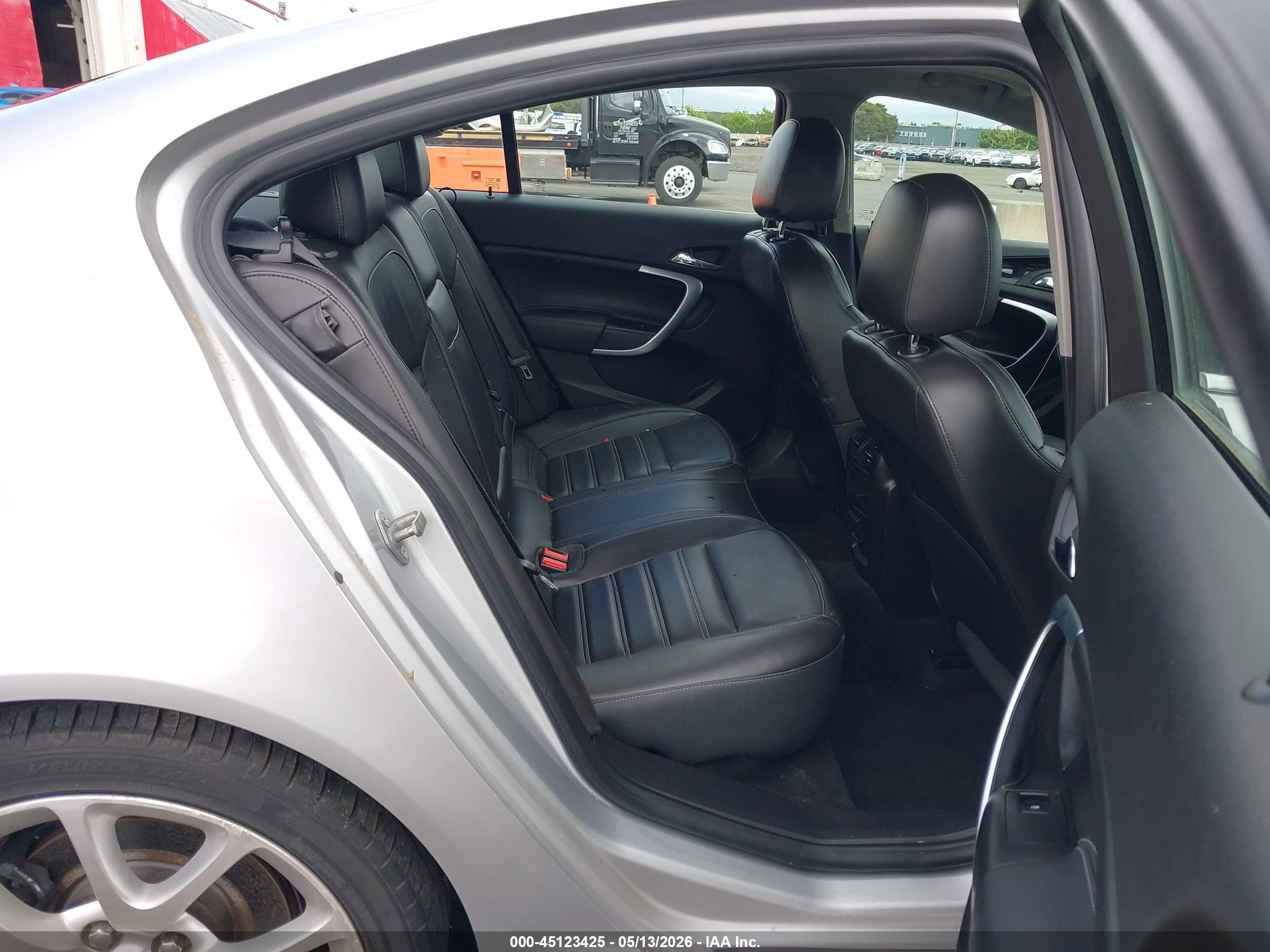 2013 Buick Regal Gs Silver vin: 2G4GV5GV1D9184466