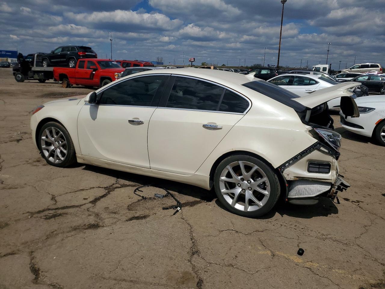 2013 Buick Regal Gs Beige vin: 2G4GV5GV1D9220768