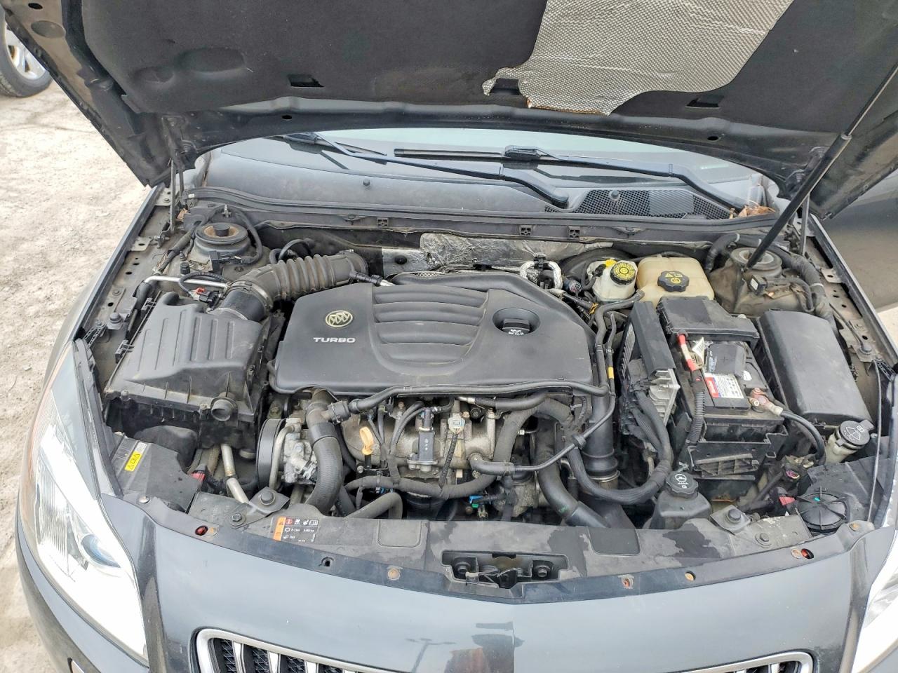 2012 Buick Regal Gs Charcoal vin: 2G4GV5GV3C9153136