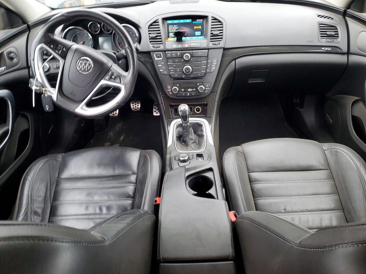 2012 Buick Regal Gs Charcoal vin: 2G4GV5GV3C9153136
