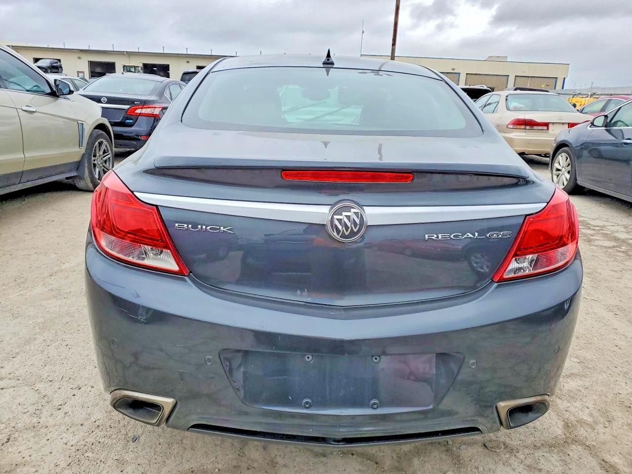 2012 Buick Regal Gs Charcoal vin: 2G4GV5GV3C9153136