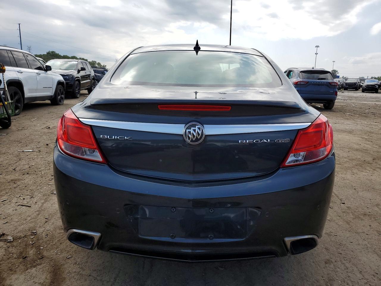 2012 Buick Regal Gs Gray vin: 2G4GV5GV3C9153136