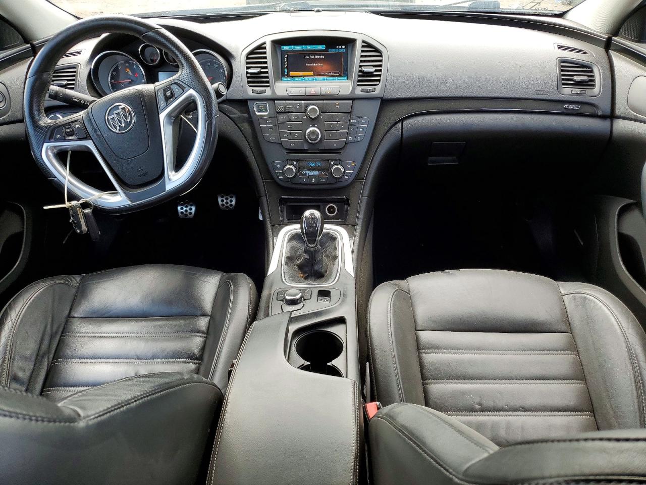 2012 Buick Regal Gs Gray vin: 2G4GV5GV3C9153136