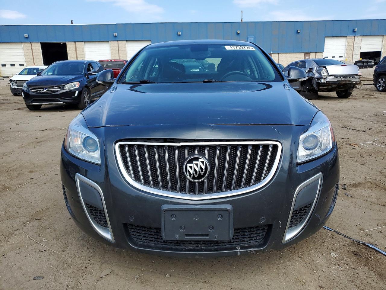 2012 Buick Regal Gs Gray vin: 2G4GV5GV3C9153136