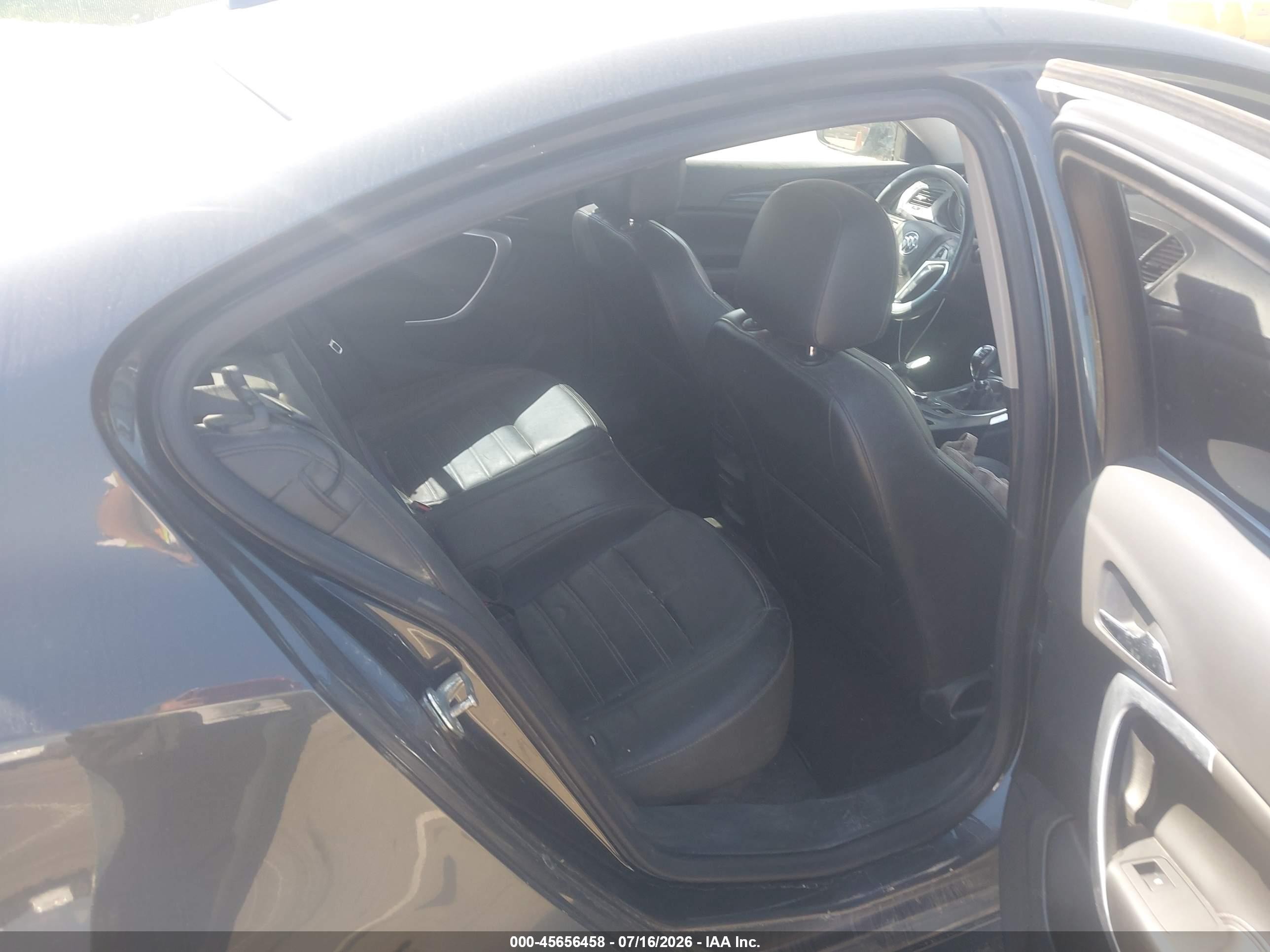 2012 Buick Regal Gs Black vin: 2G4GV5GV3C9215702