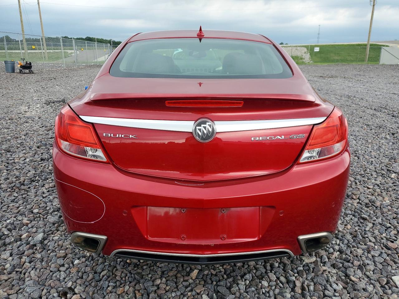 2013 Buick Regal Gs Red vin: 2G4GV5GV4D9166902