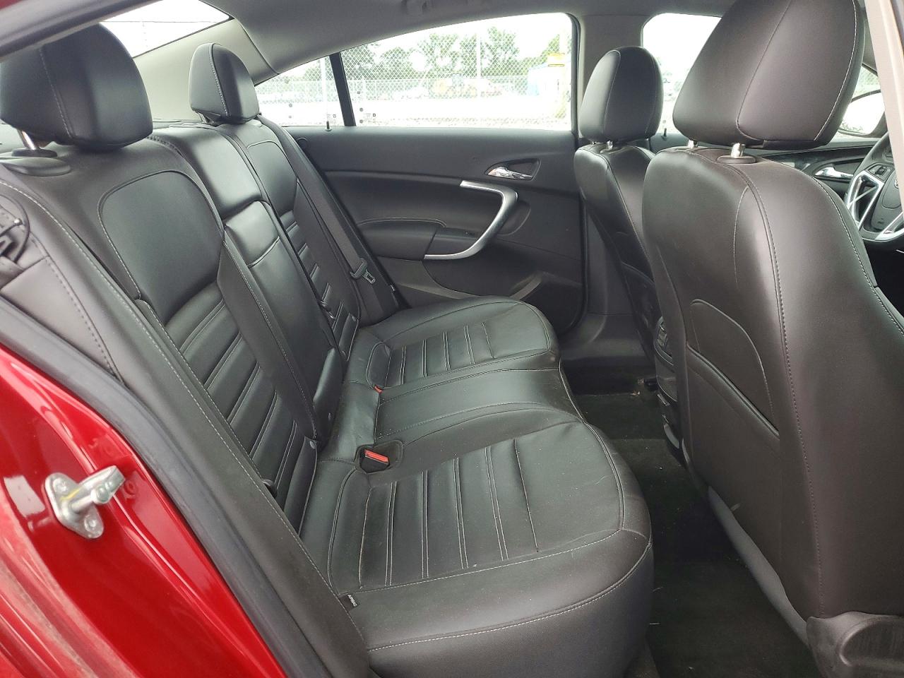 2013 Buick Regal Gs Red vin: 2G4GV5GV4D9166902