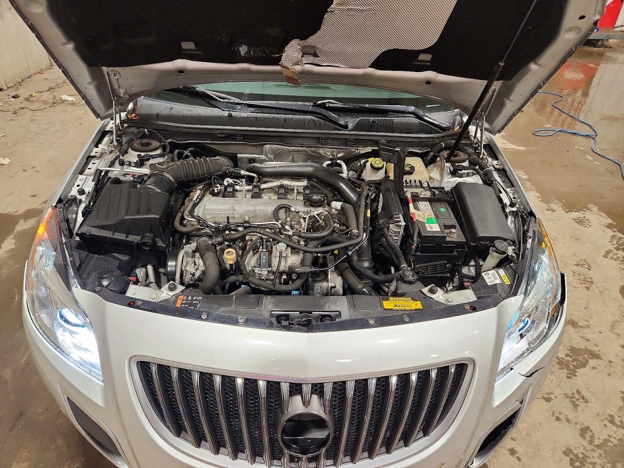 2012 Buick Regal Gs Silver vin: 2G4GV5GV5C9146026