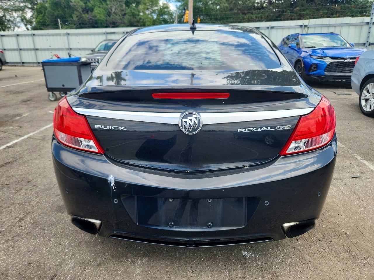 2013 Buick Regal Gs Черный vin: 2G4GV5GV5D9203830