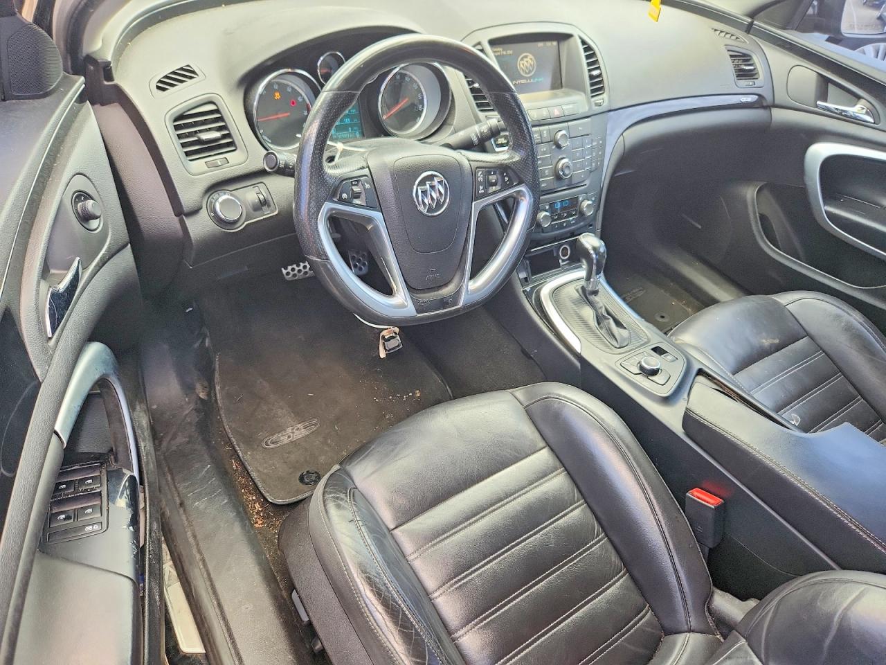 2013 Buick Regal Gs Черный vin: 2G4GV5GV5D9203830