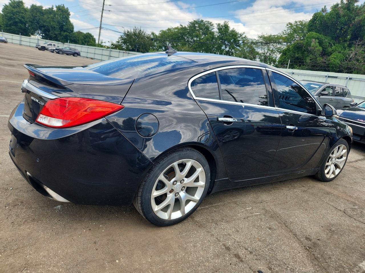 2013 Buick Regal Gs Черный vin: 2G4GV5GV5D9203830